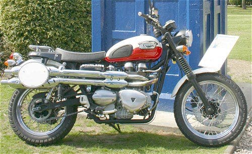 Triumph sales scrambler 2006